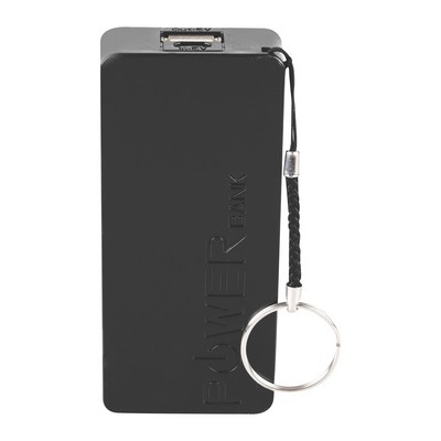 Vivitar® Black Power Bank w/2600 mAh Power Capacity