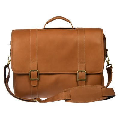 Jefe - Leather Messenger Briefcase