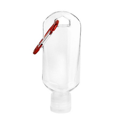 Hand Sanitizer Gel with Carabiner, 1 oz.