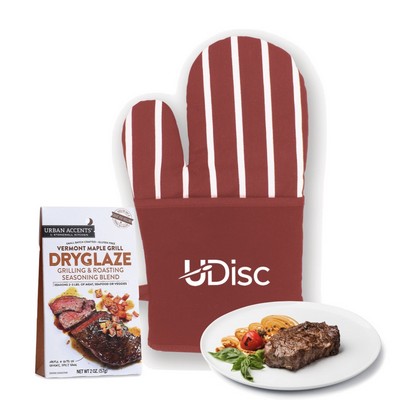 Grill Mitt with BBQ Rub