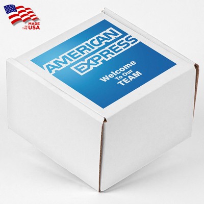 Full Color Printed Corrugated Box Small 6x6x4 For Mailers, Gifting & Kits