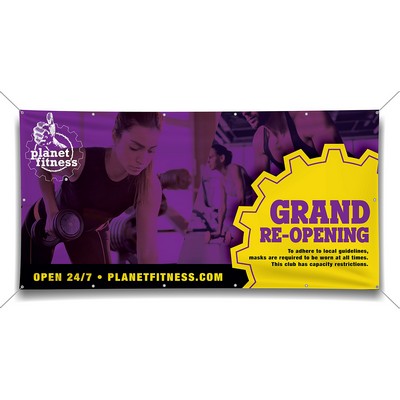 18 Oz. Vinyl Banner 4 x 8