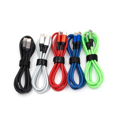 Nylon Braided Multifunction Charging Cable