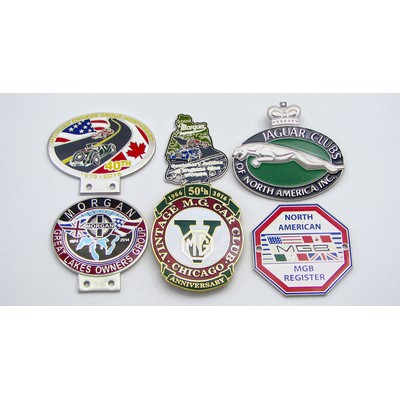 3.5" Hard Enamel Grille Badges