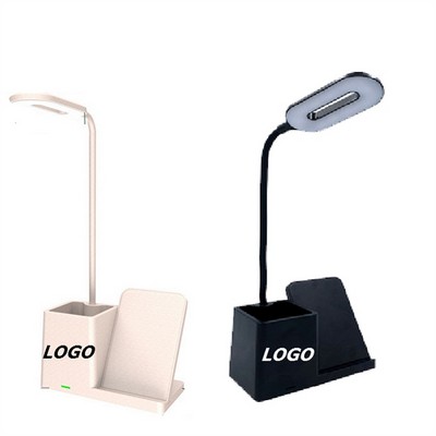 Multi Functional LED Desk Lamp w/10W Fast Wireless Charger