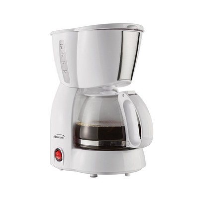 White 4 Cup Coffee Maker