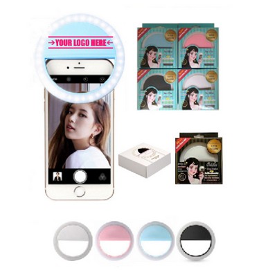 Battery Flash Selfie Ring Light