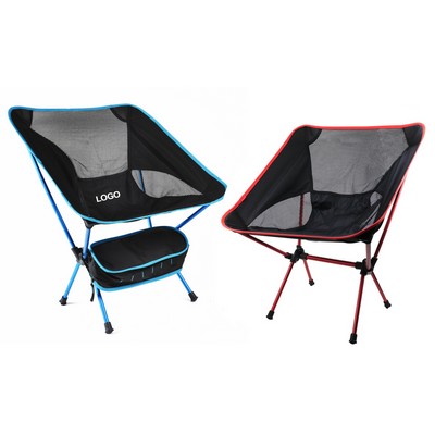 Outdoor Foldable Moon Chair With Carrying Bag