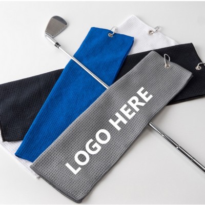 Microfiber golf towel