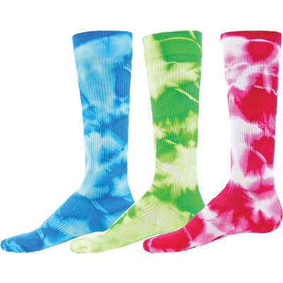 Tie Dye Swirl Compression Socks