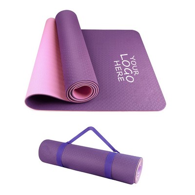 TPE Single Layer Yoga Mat