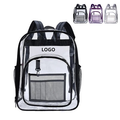 Large PVC Clear Backpack