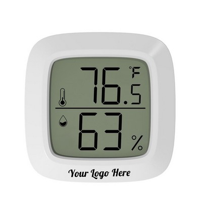 Mini Trapezoidal Digital Hygrometer Indoor Thermometer