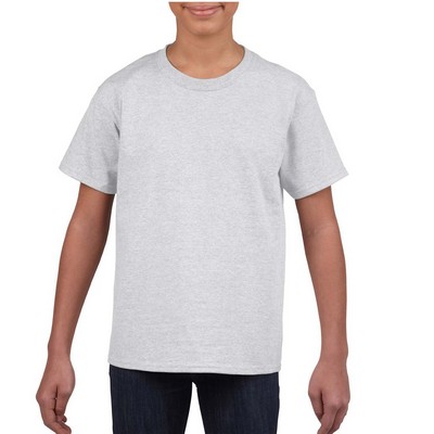 Kids' Cotton Short Sleeve Round Neck T-Shirt