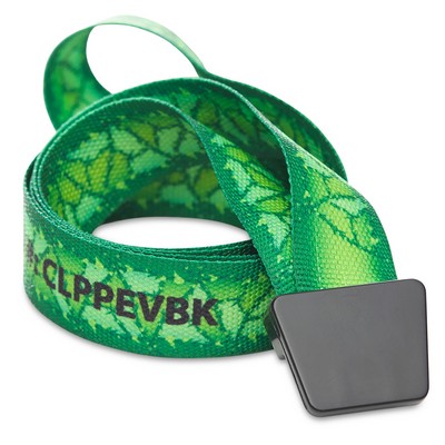 3/4" Eco Pillar™ Vivid Key Ring Lanyard (Full Color)