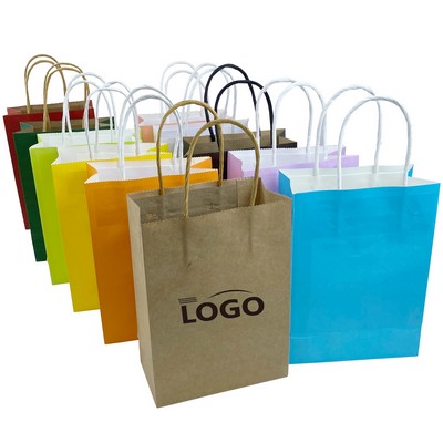 Kraft Paper Shopper Tote Bag