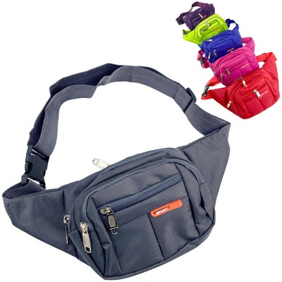 Unisex Canvas Cross Body Waist Bag Pack