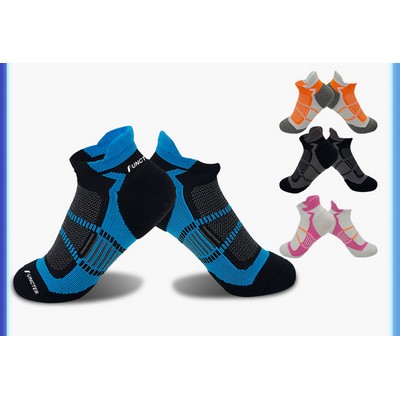 Athletic Socks Low Cut Cushioned Running Socks Breathable Comfortable for Sports