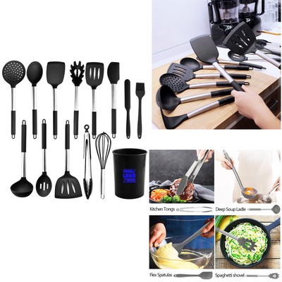 14 Pcs Silicone Kitchen Cooking Utensils Tool Set