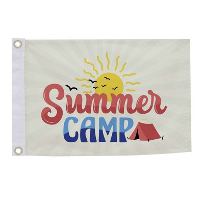 12" x 18" Polyester Flag Single-Sided