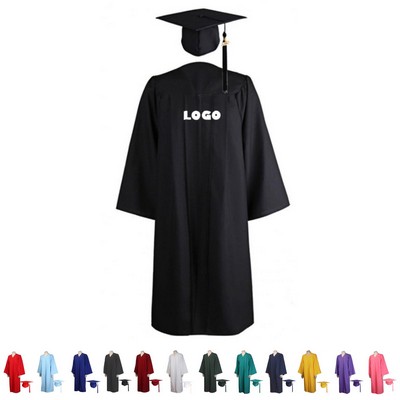 College Graduation Cap Gown And Tassel Set