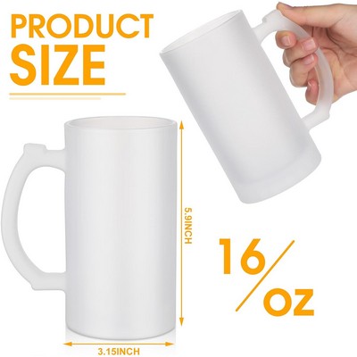 16oz Frosted Beer Mug