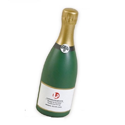 Champagne Bottle Shape Stress Reliever