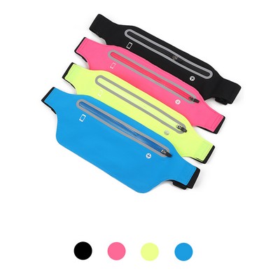 11 4/5" Waterproof Running Belt Waist Pack