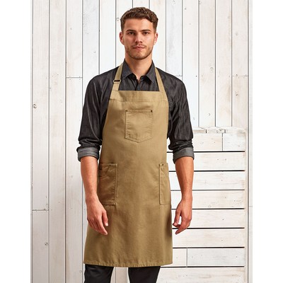 Cotton "Chino" Bib Apron