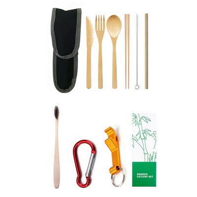 Bamboo Utensil Set