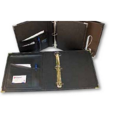 2" Luxury Synthetic Glued Leather Binder