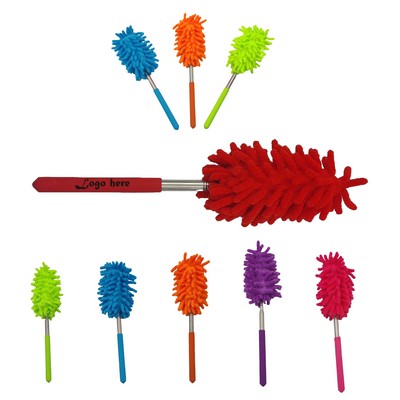 MOQ 100pcs Microfiber Extendable Duster