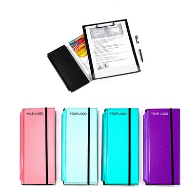 Foldable 3 Layers Nurse Clipboard with Pen Holder