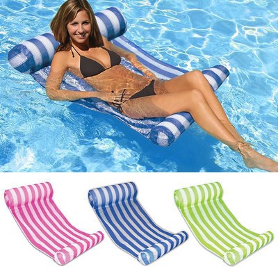 Inflatable Pool Floats Hammock, Water Hammock Lounges, Multi-Purpose Swimming Pool Accessories(Saddl