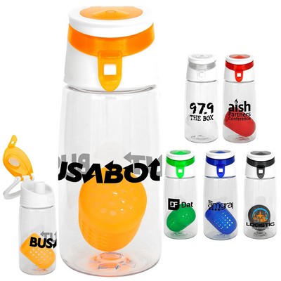 Trendy 18 oz. Recycled Bottle with Floating Infuser