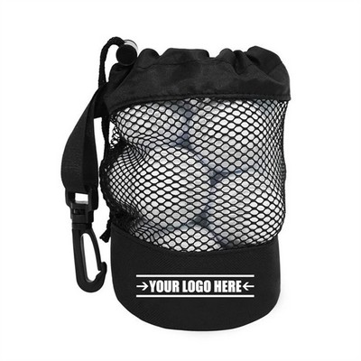 Nylon Mesh Golf Ball Bags