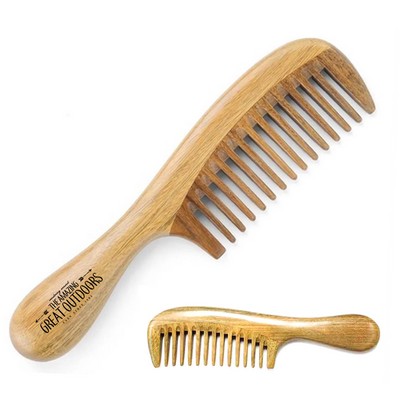 Sandalwood Hair Comb