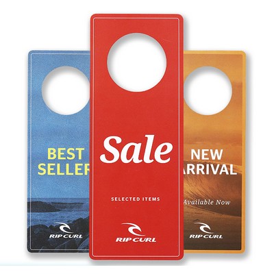 Custom PVC Door Hanger/Top Selling Card