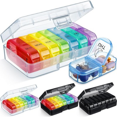 Compact Weekly Pill Organizer