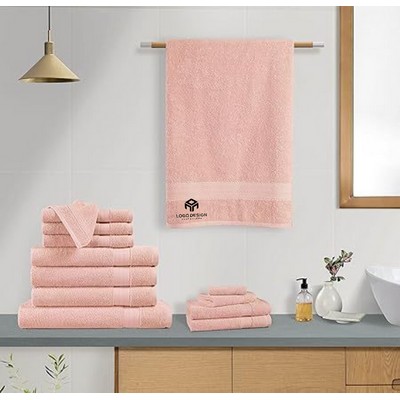 Cotton Bathroom Towels Quick Dry Oversized