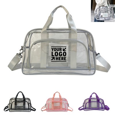 Large Clear Travel Duffle Bag