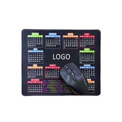 Calendar Mouse Pad