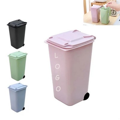 Mini Curbside Trash Can with Lid