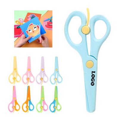 Toddlers Training Plastic Safety Scissors