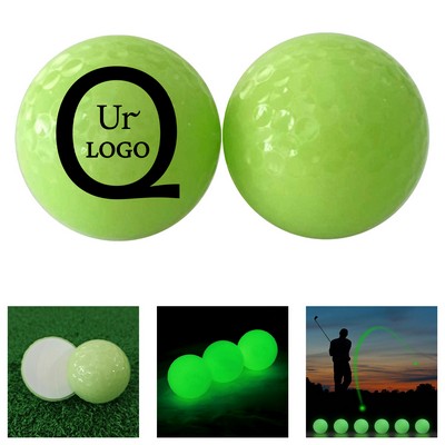 New Golf Fluorescent Ball For Night Court