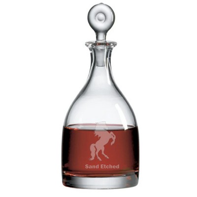 Monticello Lead-Free Crystal Decanter