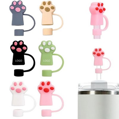 Cat Claw Silicone Straw Covers