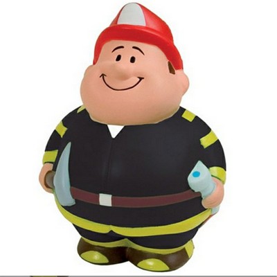 Foam Chubby Firefighter Stress Ball