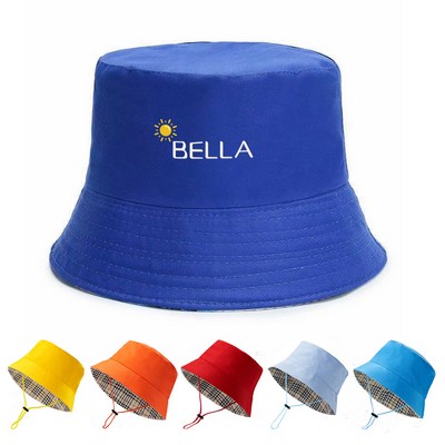 Cotton children's bucket hat