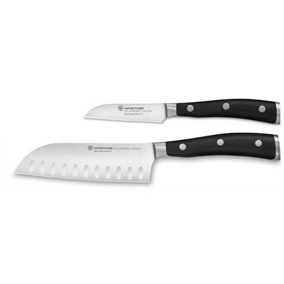 Wusthof 2Pc Classic Ikon Mini Asian Knife Set